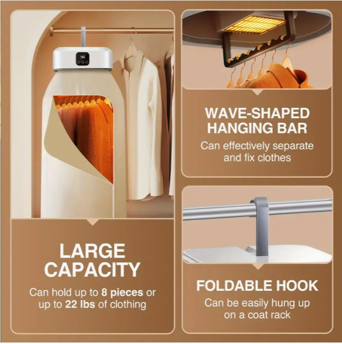 Tendedero Eléctrico Plegable