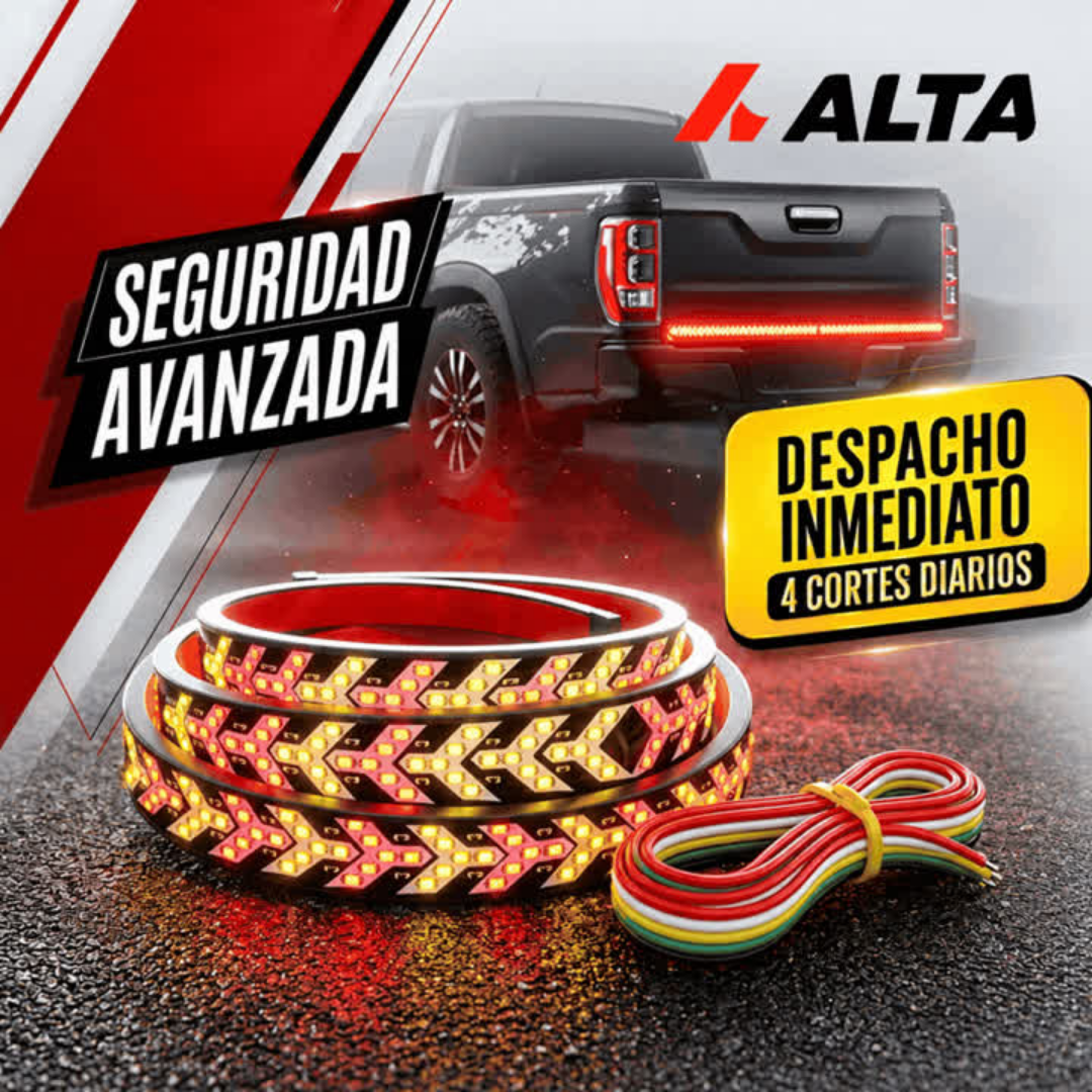 Tira LED Trasera 120cm Automovil 12V 24V