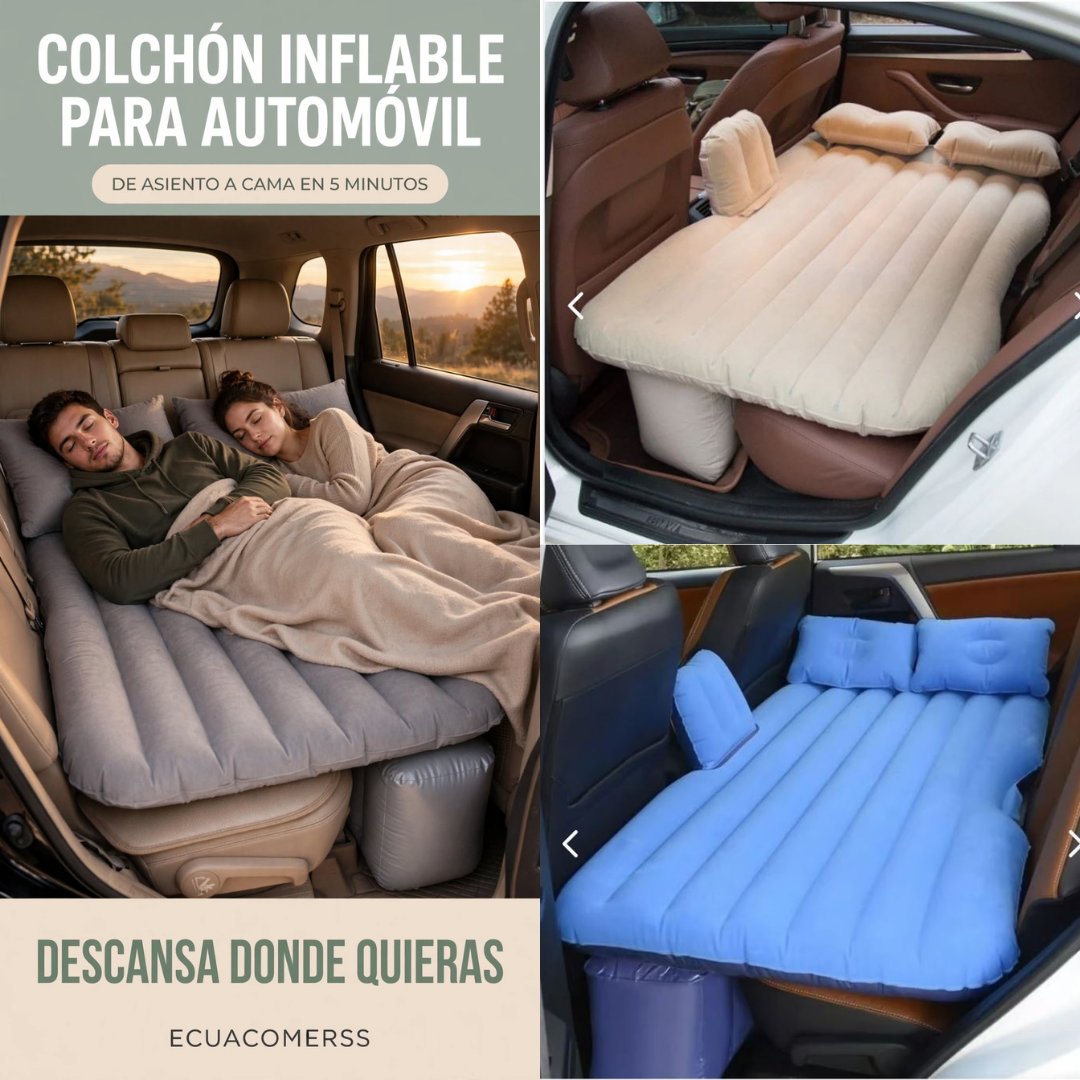 Colchón Inflable para Automóvil
