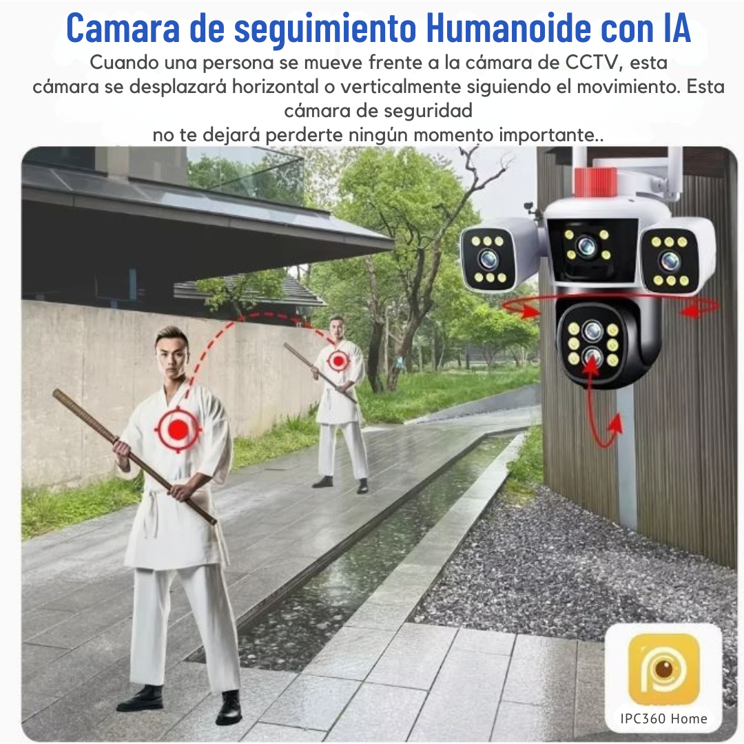 CAMARA SMART PTZ DE SEGURIDAD