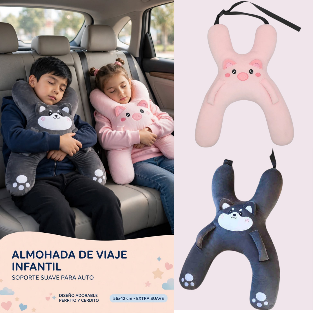 Almohada de Niños para viajar en Autos
