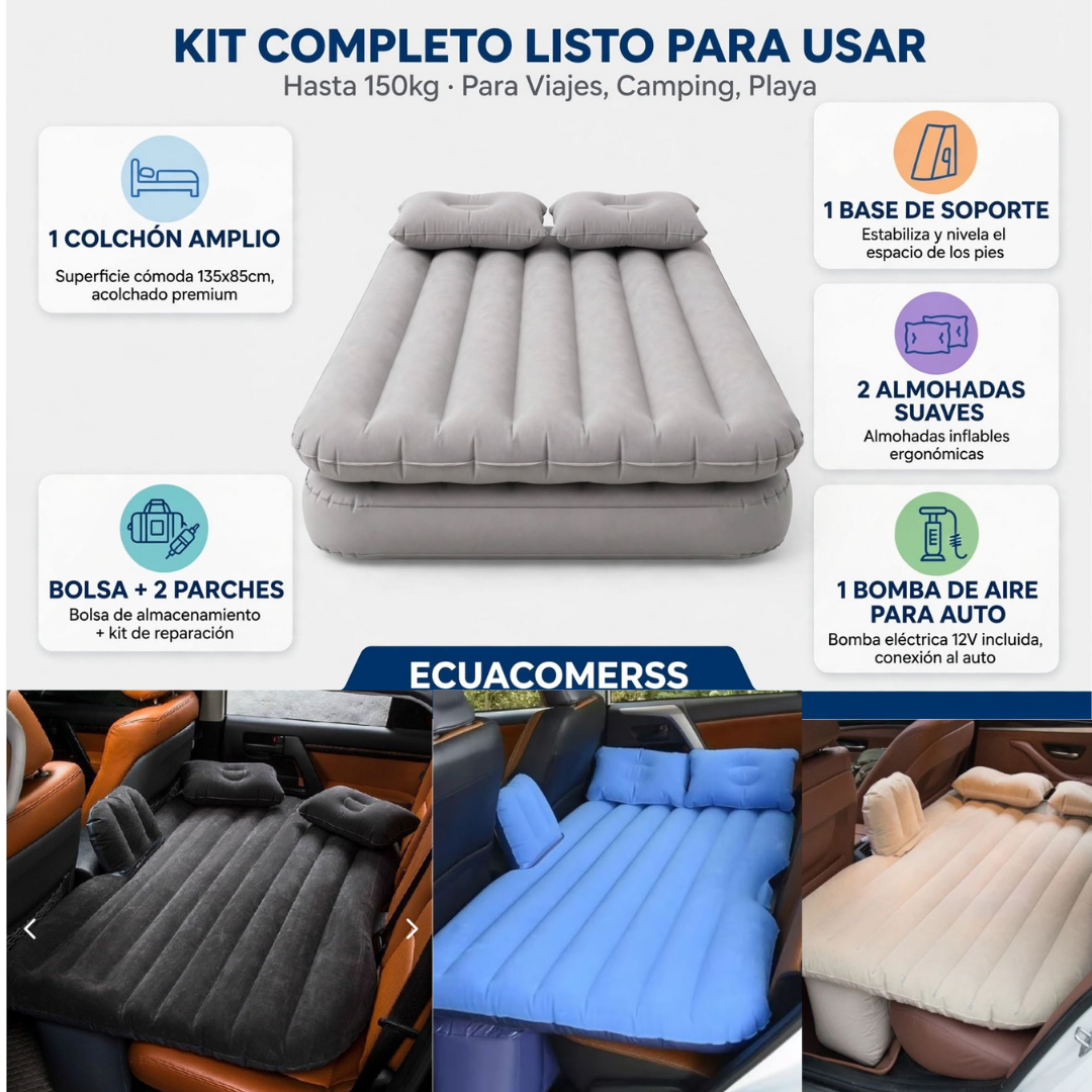 Colchón Inflable para Automóvil