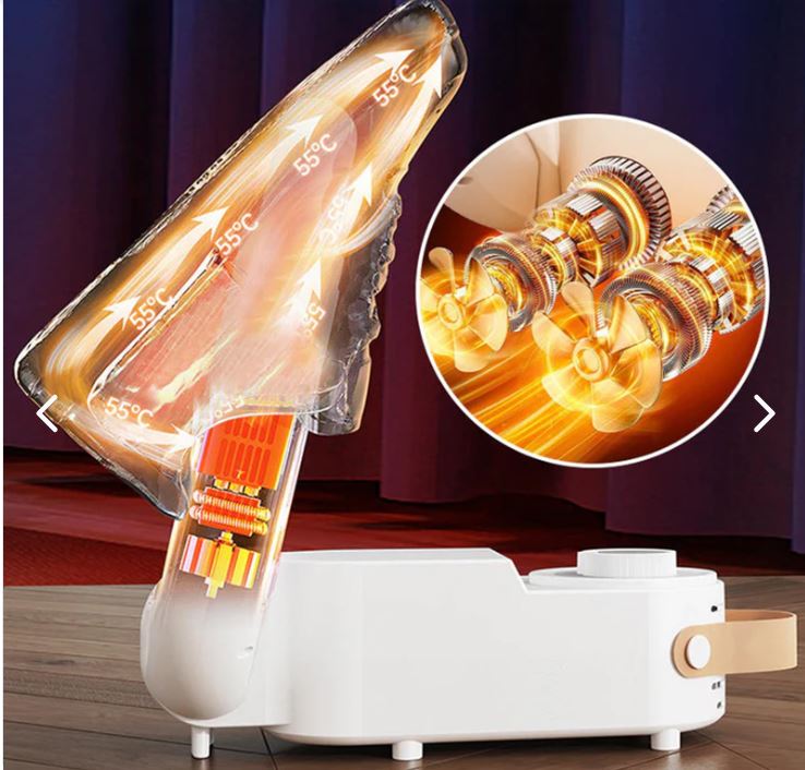 Secador Eléctrico Portátil de Zapatos