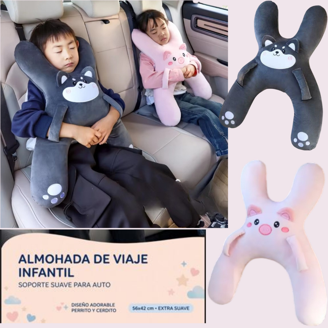 Almohada de Niños para viajar en Autos