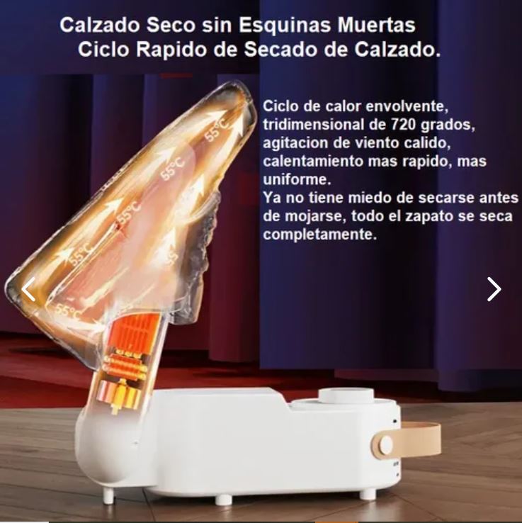 Secador Eléctrico Portátil de Zapatos