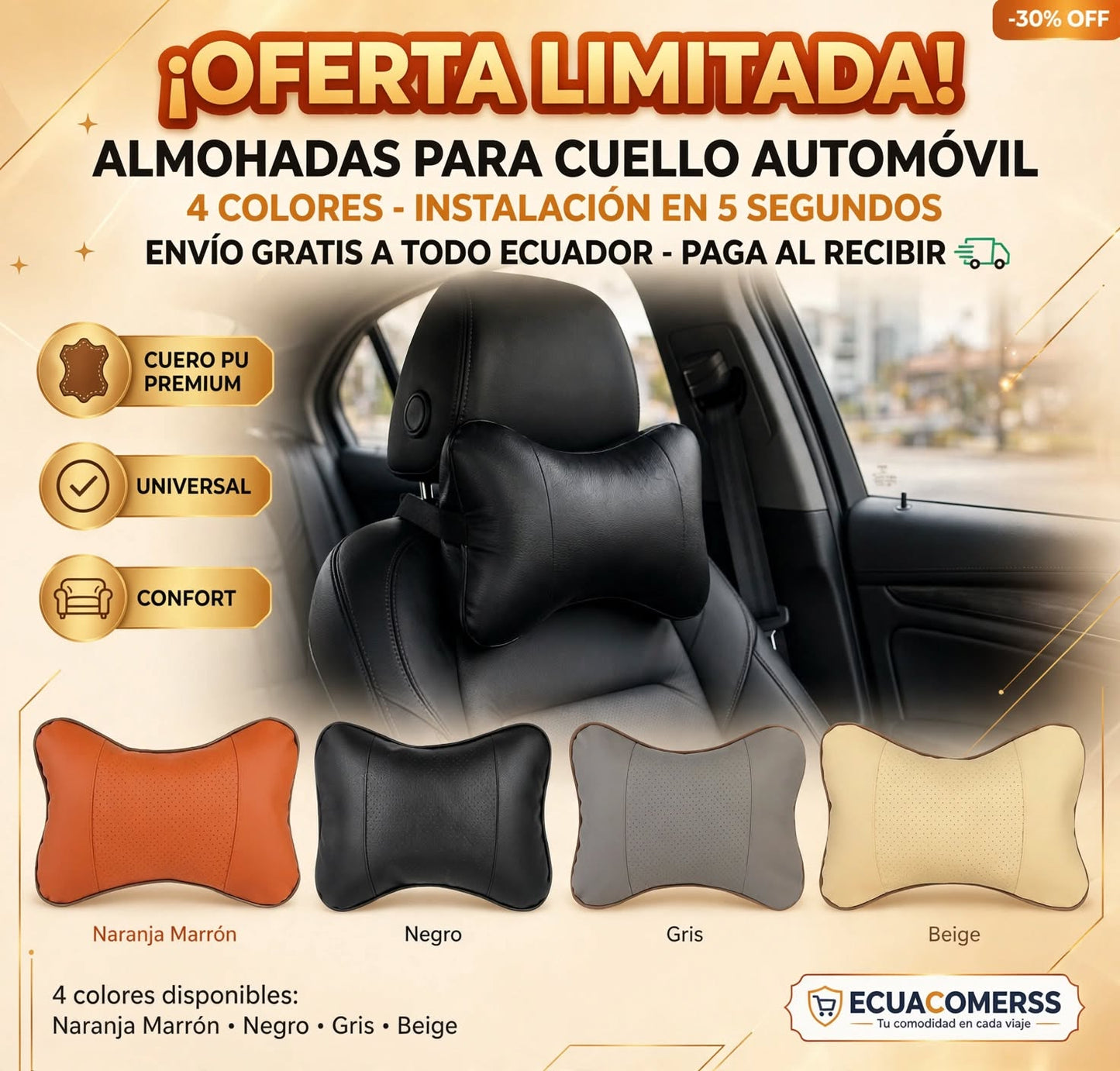 Almohadas Para el Cuello  Automóvil LIX2