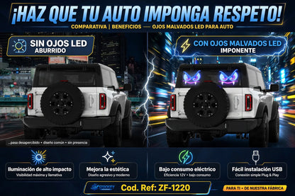 Ojos Malvados LED para Auto