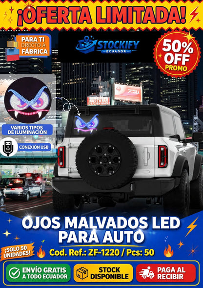 Ojos Malvados LED para Auto